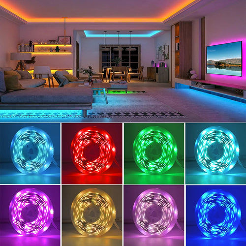 RGB Color Changing LED Strip Lights – Transform Your Room Instantly